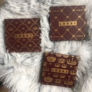 3 Lorac pallets☀️ PRICE DROP !!!